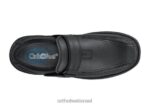 גברים לבש נעליים Orthofeet מרכז לינקולן 444FP173 שָׁחוֹר - Image 6