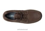 גברים מגפיים Orthofeet קו גבוה 444FP154 חום כהה - Image 5