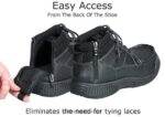 גברים מגפיים Orthofeet ריינג'ר zip 444FP156 חום - Image 5