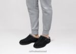גברים נעלי בית Orthofeet אשוויל 444FP180 שָׁחוֹר - Image 2