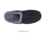 גברים נעלי בית Orthofeet אשוויל 444FP180 שָׁחוֹר - Image 4
