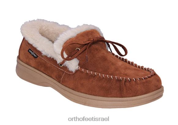 d792d791d7a8d799d79d_d7a0d7a2d79cd799_d791d799d7aa_orthofeet_d798d795d7a1d7a7d7a0d794_444fp178_d797d795d79d.jpg גברים נעלי בית Orthofeet טוסקנה 444FP178 חום - Image 1