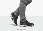 גברים נעלי ספורט Orthofeet מתיחה של מי קצה 444FP132 שָׁחוֹר - Image 2