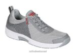 גברים נעלי ספורט Orthofeet מתיחה של מי קצה 444FP134 אפור