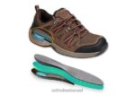 גברים נעלי ספורט Orthofeet סורנטו 444FP147 חום - Image 3