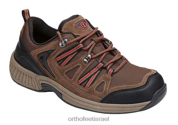 d792d791d7a8d799d79d_d7a0d7a2d79cd799_d7a1d7a4d795d7a8d798_orthofeet_d7a1d795d7a8d7a0d798d795_444fp147_d797d795d79d.jpg גברים נעלי ספורט Orthofeet סורנטו 444FP147 חום - Image 1
