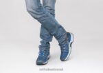 גברים נעלי ספורט Orthofeet ספרינט ללא תיקו 444FP137 כְּחוֹל - Image 2