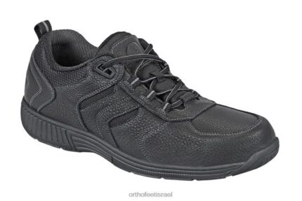 גברים נעלי ספורט Orthofeet פסיפיק פליסאדות עמיד למים 444FP140 שָׁחוֹר