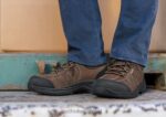 גברים נעלי עבודה Orthofeet נעלי עבודה דולומיט 444FP161 חום - Image 2