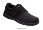 גברים נעלי קז'ואל Orthofeet מתיחה של ביסמרק 444FP176 שָׁחוֹר