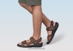 גברים סנדלים Orthofeet מַזַל תְאוּמִים 444FP119 חום - Image 2