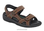 גברים סנדלים Orthofeet מַזַל תְאוּמִים 444FP119 חום