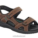גברים סנדלים Orthofeet מַזַל תְאוּמִים 444FP119 חום