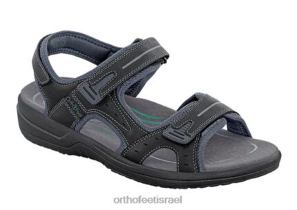 גברים סנדלים Orthofeet מַזַל תְאוּמִים 444FP120 שָׁחוֹר