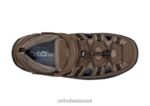 גברים סנדלים Orthofeet רצועת עקב צלולים 444FP125 חום - Image 6