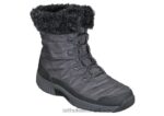 נשים מגפיים Orthofeet האלפים עמיד למים 444FP84 שָׁחוֹר