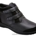 נשים מגפיים Orthofeet טיבולי 444FP79 שָׁחוֹר