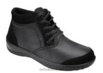 נשים מגפיים Orthofeet מילאנו 444FP78 שָׁחוֹר