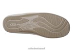 נשים נעלי בית Orthofeet סריג למתוח לואיז 444FP118 בז' - Image 4