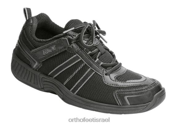 d7a0d7a9d799d79d_d7a0d7a2d79cd799_d7a1d7a4d795d7a8d798_orthofeet_d79cd79cd790_d7a2d7a0d799d791d794_d798d790d794d795_444fp66_d7a9.jpg נשים נעלי ספורט Orthofeet ללא עניבה טאהו 444FP66 שָׁחוֹר - Image 1