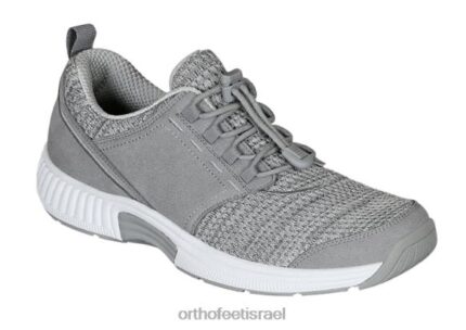 נשים נעלי ספורט Orthofeet פרנסיס ללא קשר 444FP56 אפור