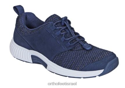 נשים נעלי ספורט Orthofeet פרנסיס ללא קשר 444FP57 כְּחוֹל