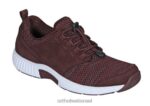 נשים נעלי ספורט Orthofeet פרנסיס ללא קשר 444FP58 חוּם עֲרמוֹנִי