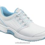 נשים נעליים רפואיות Orthofeet טליה עמיד להחלקה 444FP59 לבן