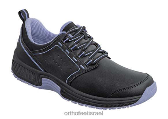 d7a0d7a9d799d79d_d7a0d7a2d79cd799d799d79d_d7a8d7a4d795d790d799d795d7aa_orthofeet_d798d79cd799d794_d7a2d79ed799d793_d79cd794d7.jpg נשים נעליים רפואיות Orthofeet טליה עמיד להחלקה 444FP61 שָׁחוֹר - Image 1