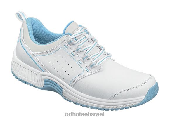 d7a0d7a9d799d79d_d7a0d7a2d79cd799d799d79d_d7a8d7a4d795d790d799d795d7aa_orthofeet_d798d79cd799d794_d7a2d79ed799d793_d79cd794d7.jpg נשים נעליים רפואיות Orthofeet טליה עמיד להחלקה 444FP59 לבן - Image 1