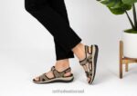 נשים סנדלים Orthofeet ונציה 444FP1 חום - Image 2