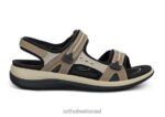 נשים סנדלים Orthofeet ונציה 444FP1 חום - Image 3