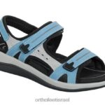 נשים סנדלים Orthofeet ונציה 444FP3 כְּחוֹל