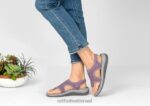 נשים סנדלים Orthofeet ליירה 444FP33 ורד - Image 2