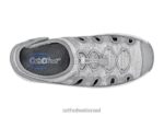 נשים סנדלים Orthofeet סריג מתיחה לגונה 444FP39 אפור - Image 5