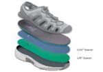 נשים סנדלים Orthofeet סריג מתיחה לגונה 444FP39 אפור - Image 6