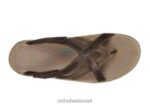 נשים סנדלים Orthofeet קליאו 444FP29 חום - Image 3
