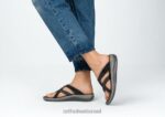 נשים סנדלים Orthofeet קליאו 444FP30 שָׁחוֹר - Image 2